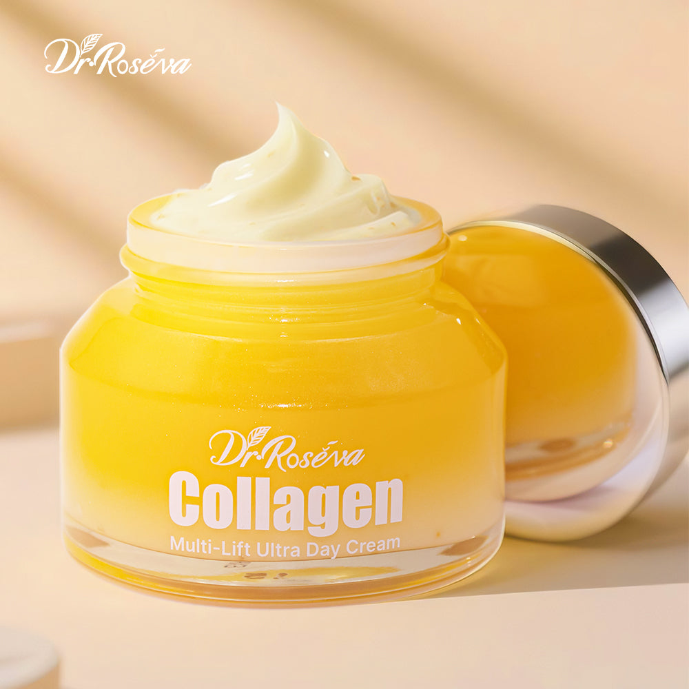 DR.ROSEVA Daily Care Collagen Day Cream Full-Skin Whitening Hydrating Moisturizing With Pigmentation Recombinant Collagen