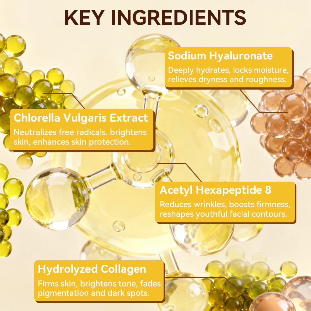 DR.ROSEVA Daily Care Collagen Day Cream Full-Skin Whitening Hydrating Moisturizing With Pigmentation Recombinant Collagen